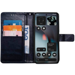 Lompakkokotelo 3-kortti Nothing Phone 3 - Tummansininen