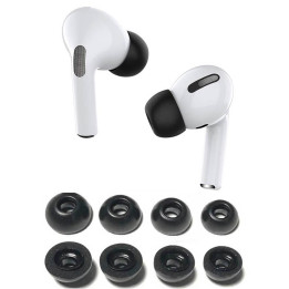 Korvatyynyt Foam 8-kpl AirPods Pro 3 - Musta
