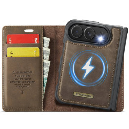 CaseMe mobilfodral C49 2i1 till Apple iPhone Duo - Coffee