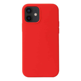 Liquid silikondeksel Apple iPhone 12 (6.1") - Mørk rosa